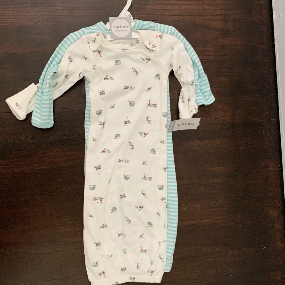 Newborn boy layette/gown